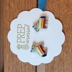 Prep Obsessed Pinata Enamel Stud Earrings